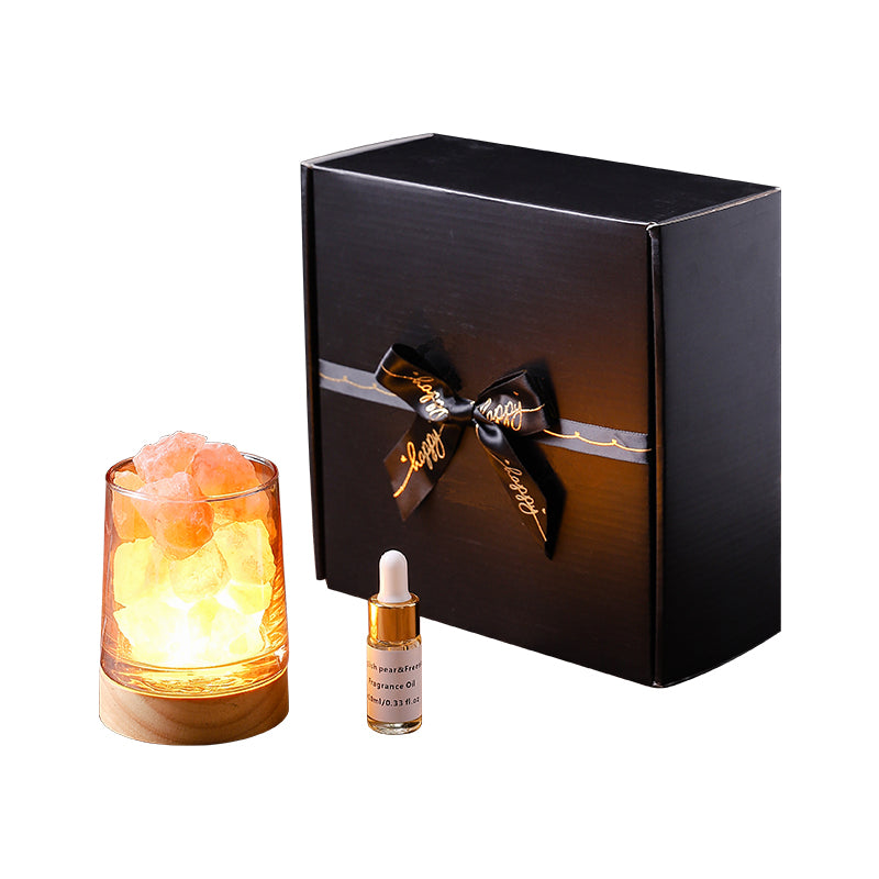 Himalayan Salt Crystal Aroma Diffuser Lamp