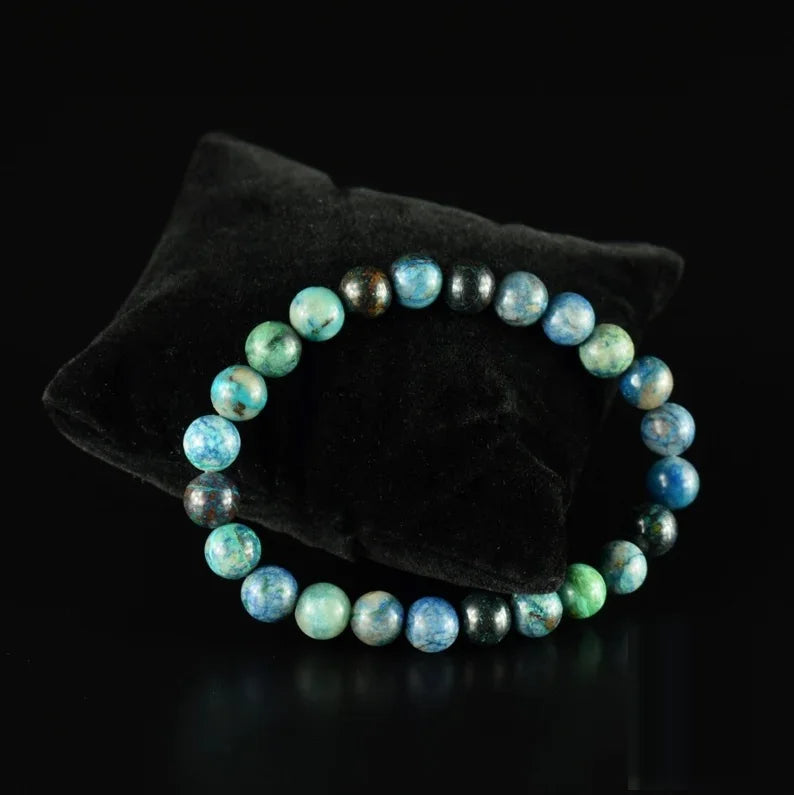 Chrysocolla Bracelet for Calming & Tranquility
