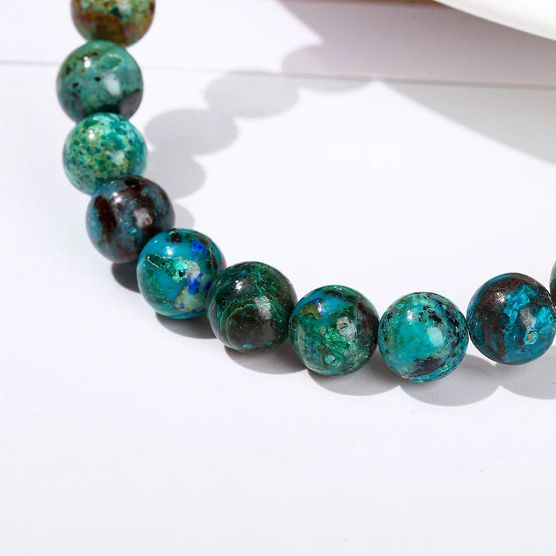 Chrysocolla Bracelet for Calming & Tranquility