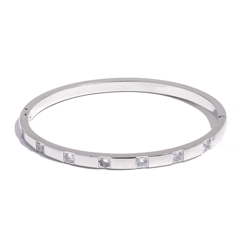 Carrie Zircon Bangle