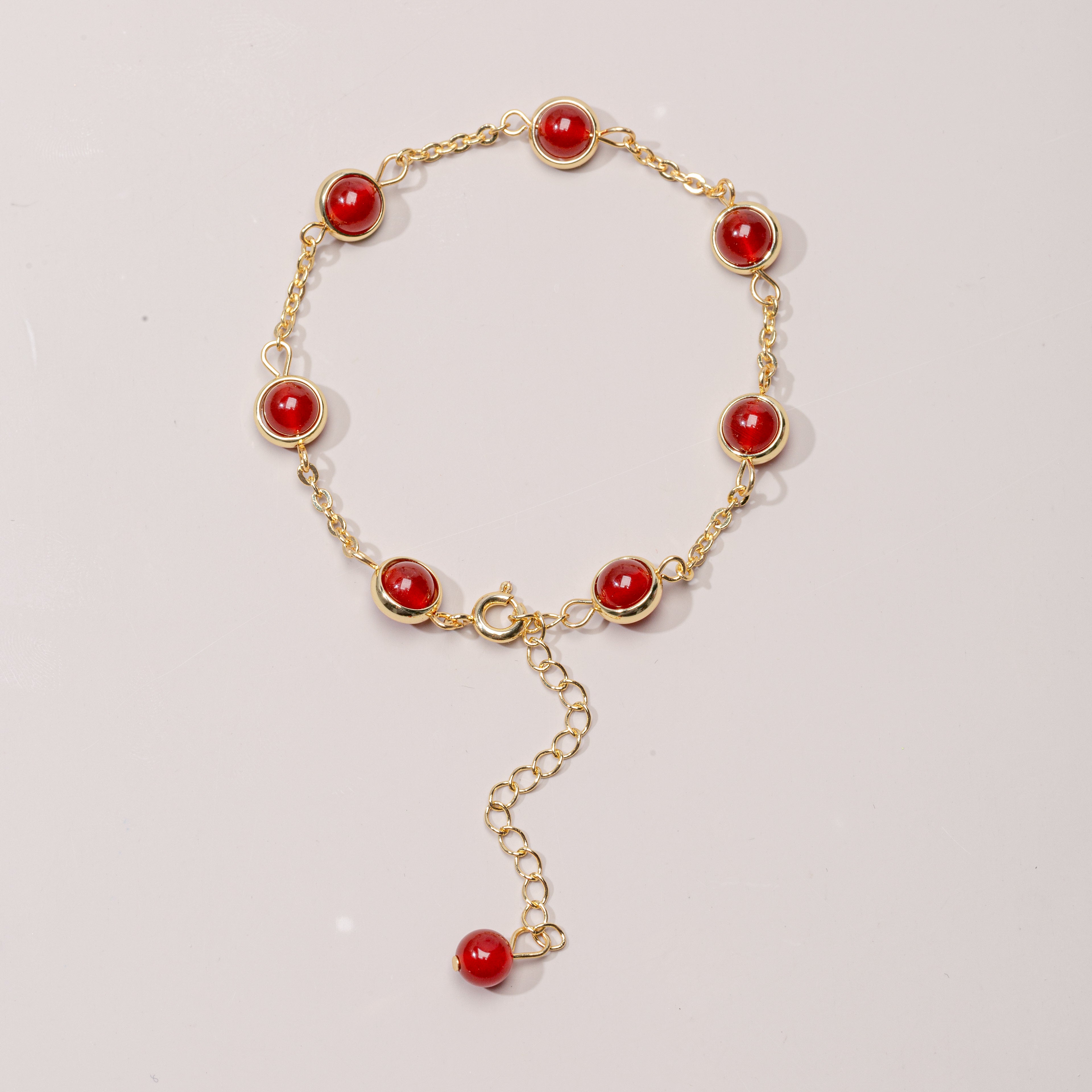 Red Carnelian Bracelet for Passion & Vitality