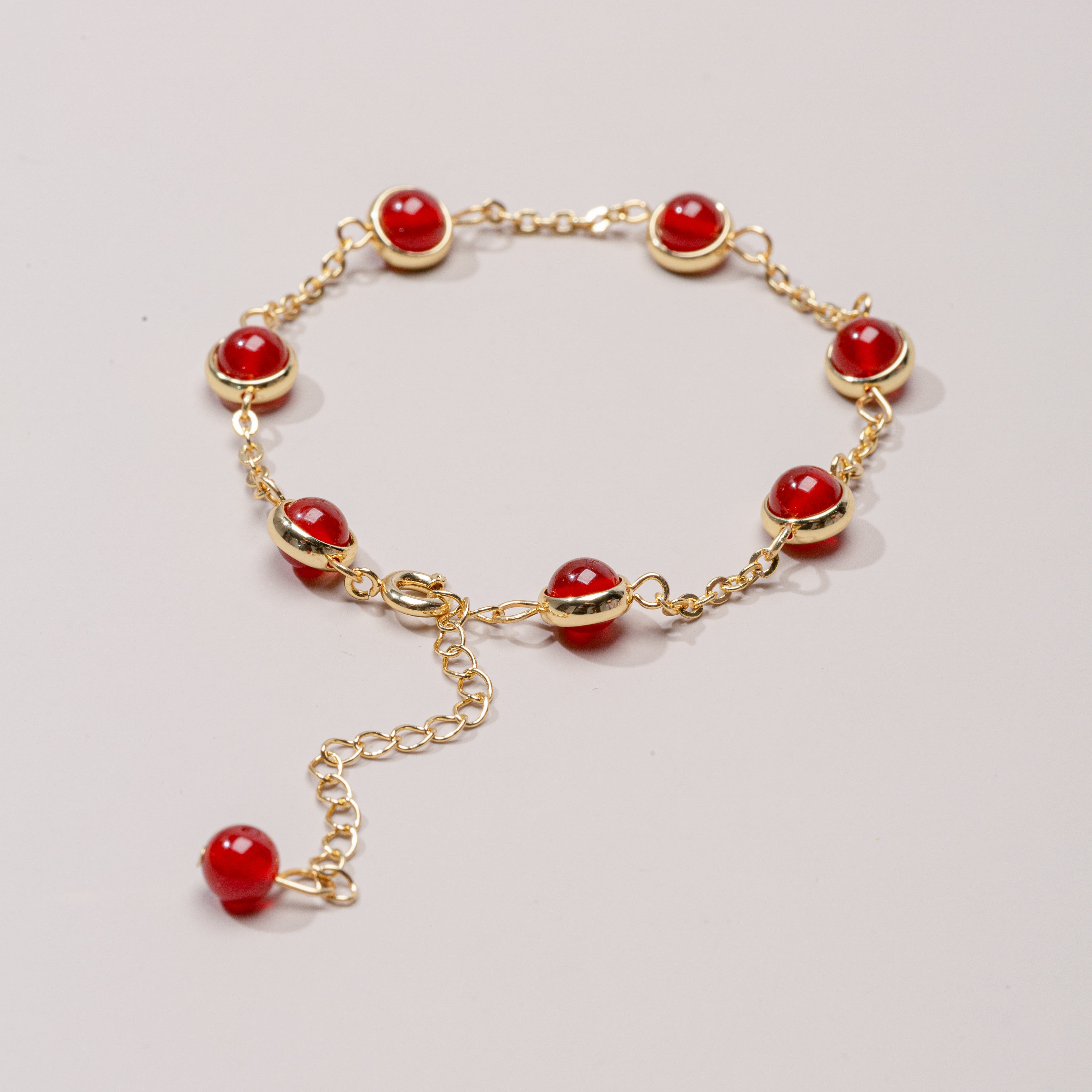 Red Carnelian Bracelet for Passion & Vitality