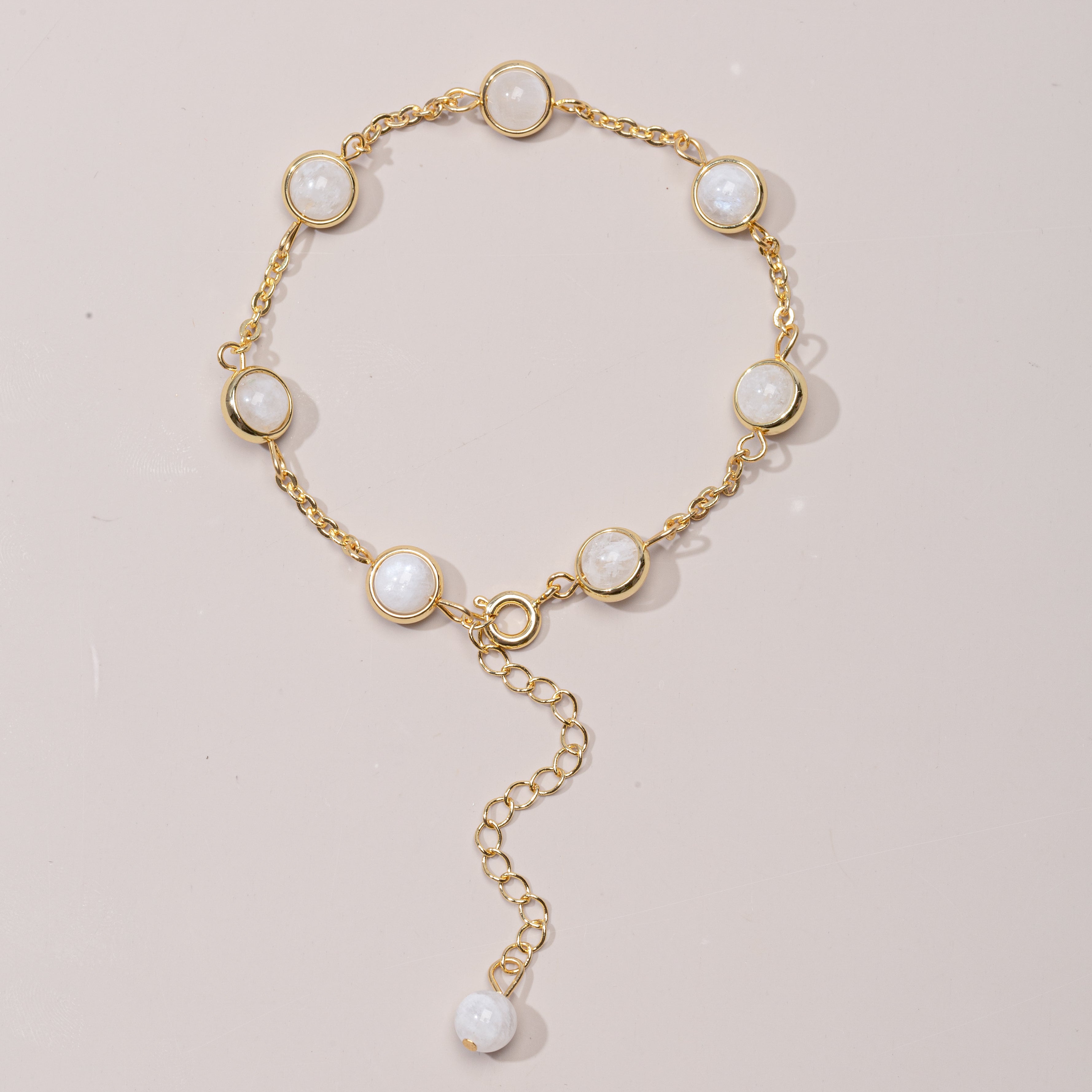 Moonstone Bracelet for Growth & Balance