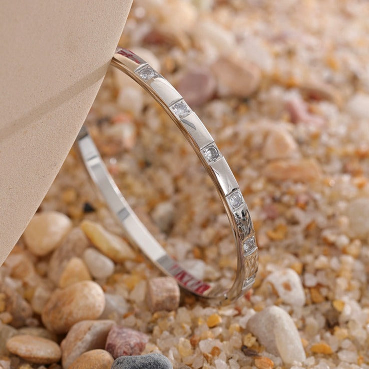 Carrie Zircon Bangle