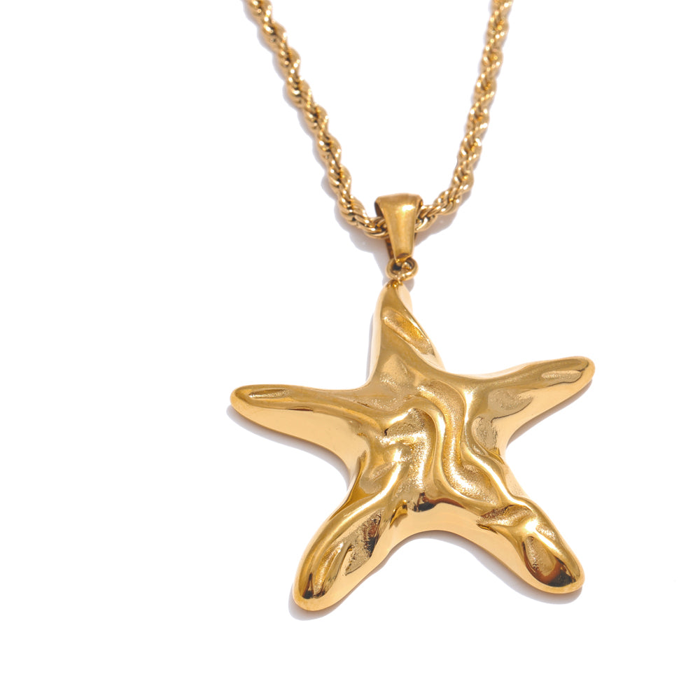 Star Earrings  & Necklace