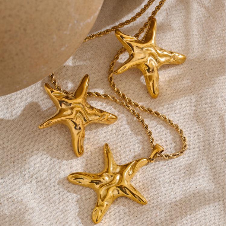 Star Earrings  & Necklace